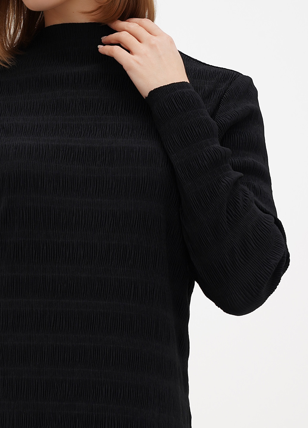 Черное кэжуал платье футляр H&M однотонное