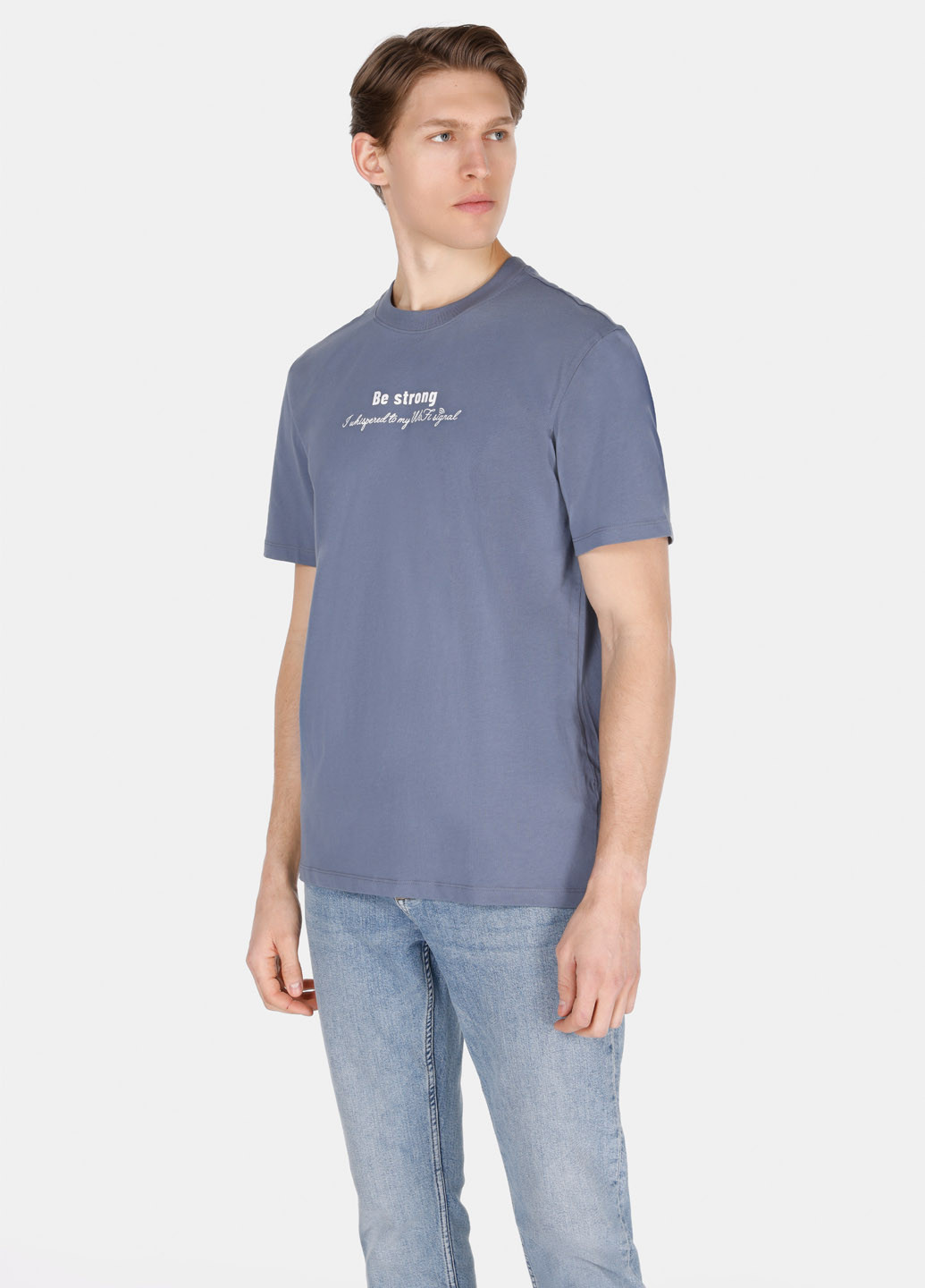 Индиго футболка Colin's