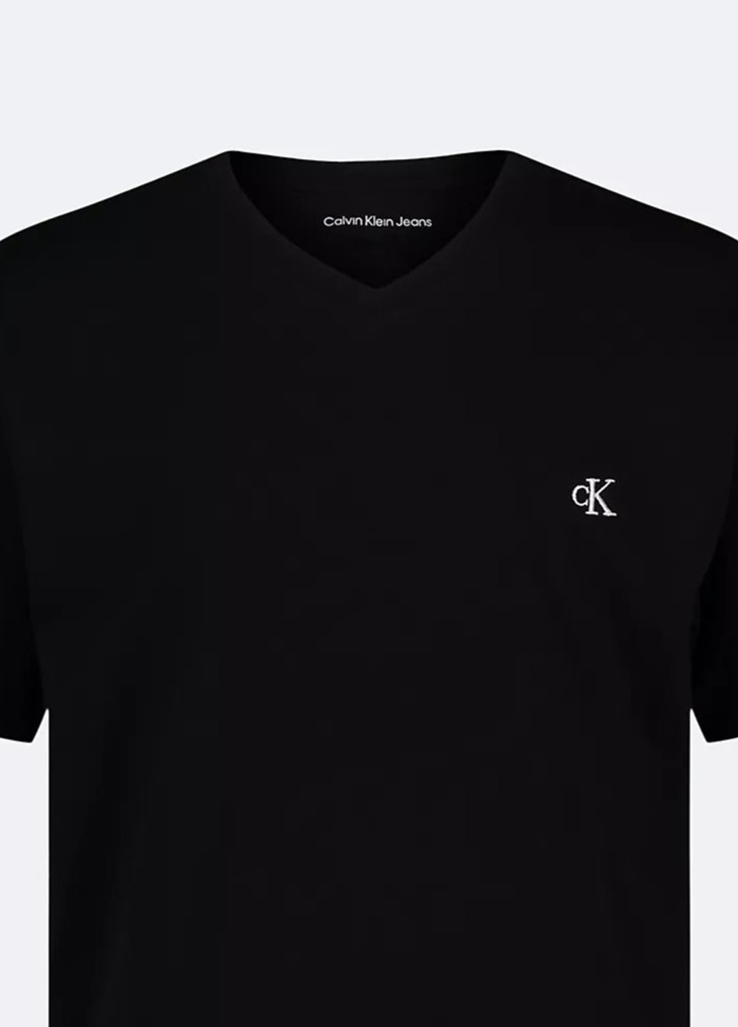 Чорна літня футболка Calvin Klein