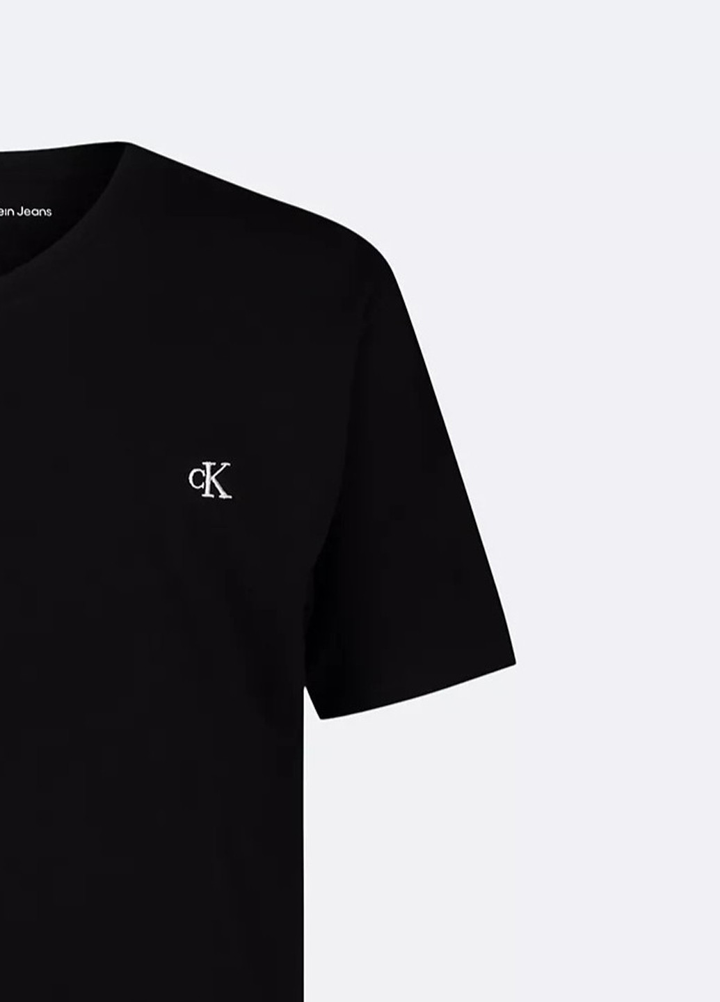 Чорна літня футболка Calvin Klein