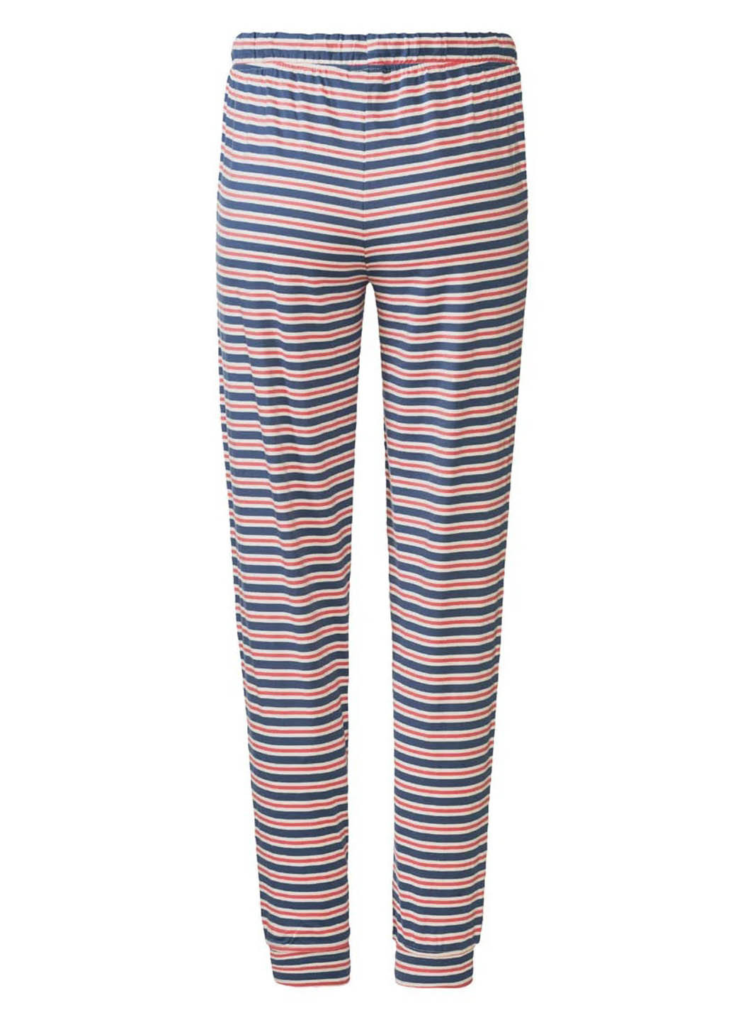 Серо-синяя всесезон пижама (лонгслив, брюки) лонгслив + брюки Esmara