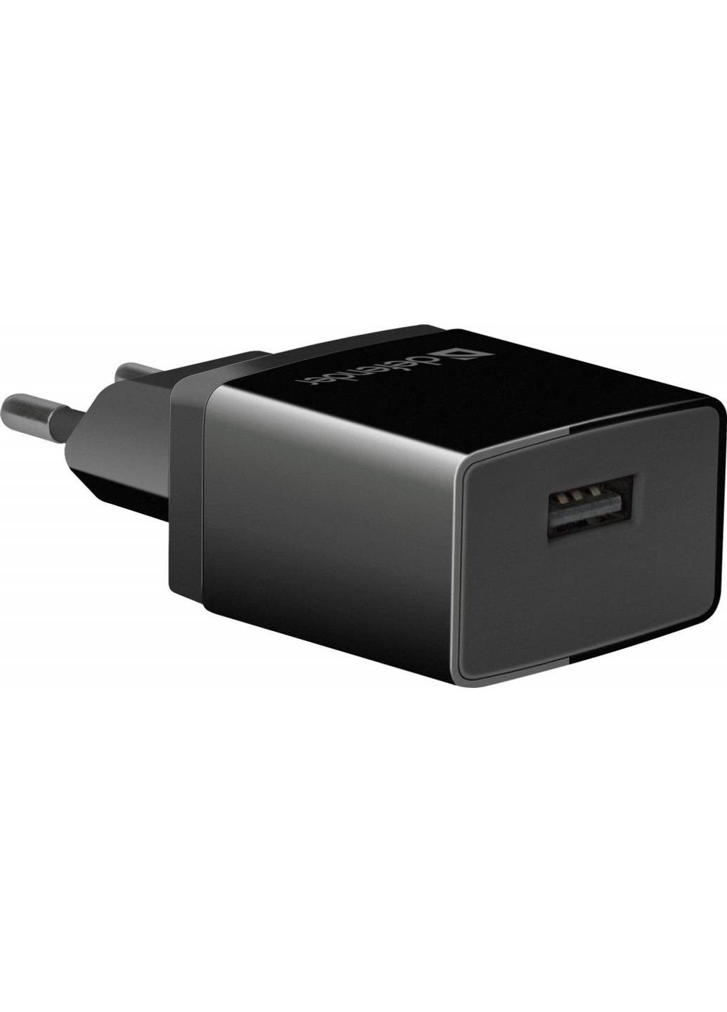 Зарядное устройство (83572) Defender EPA-10 black, 1xUSB, 5V / 2.1A (253507459)