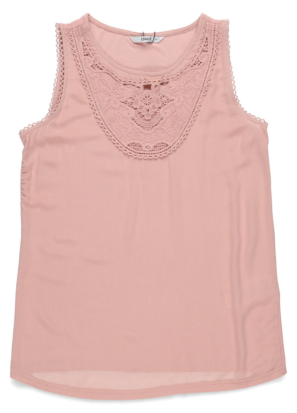 Пудрова блуза Only