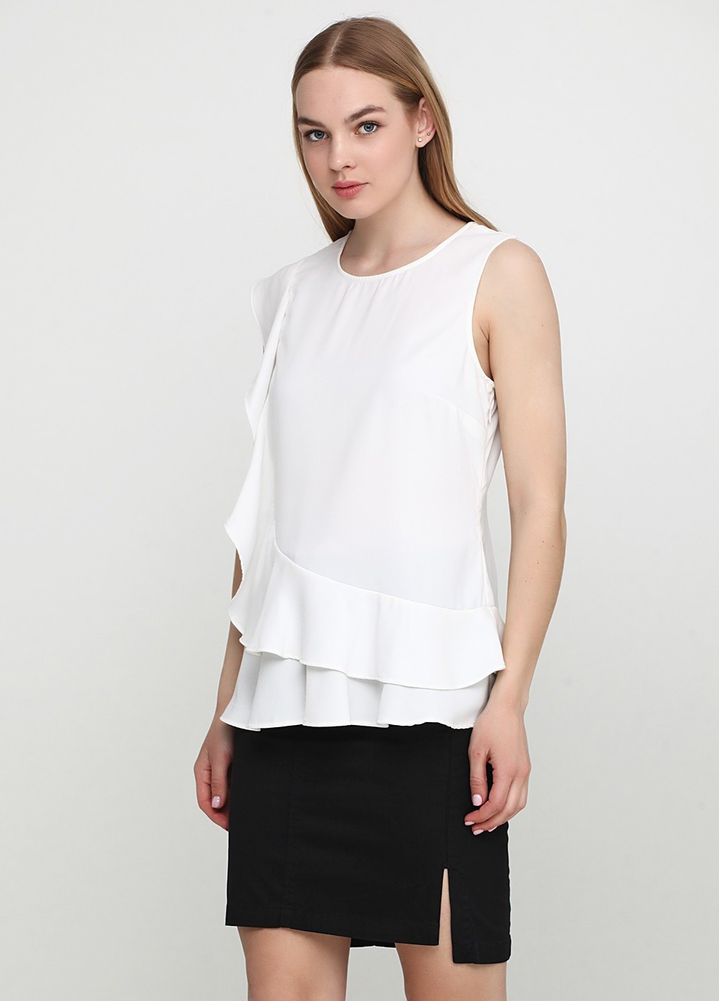 Белая блуза TU
