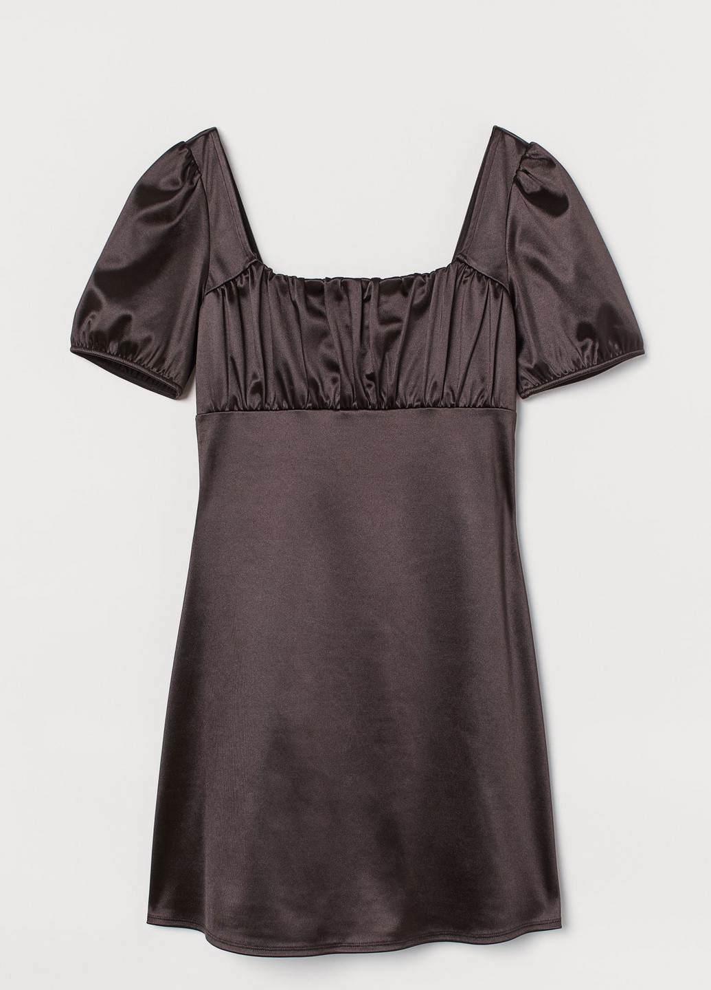 Чорна плаття атласне H&M однотонна