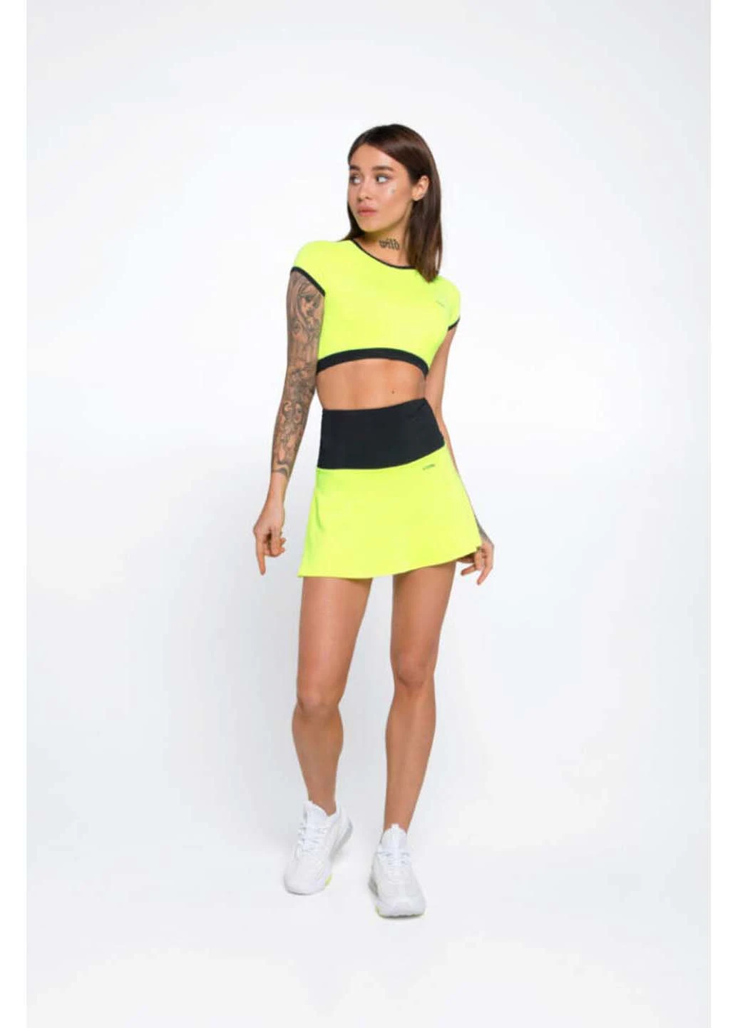 Комплект (юбка-шорты, топ) Designed for fitness New Basic (249976779)