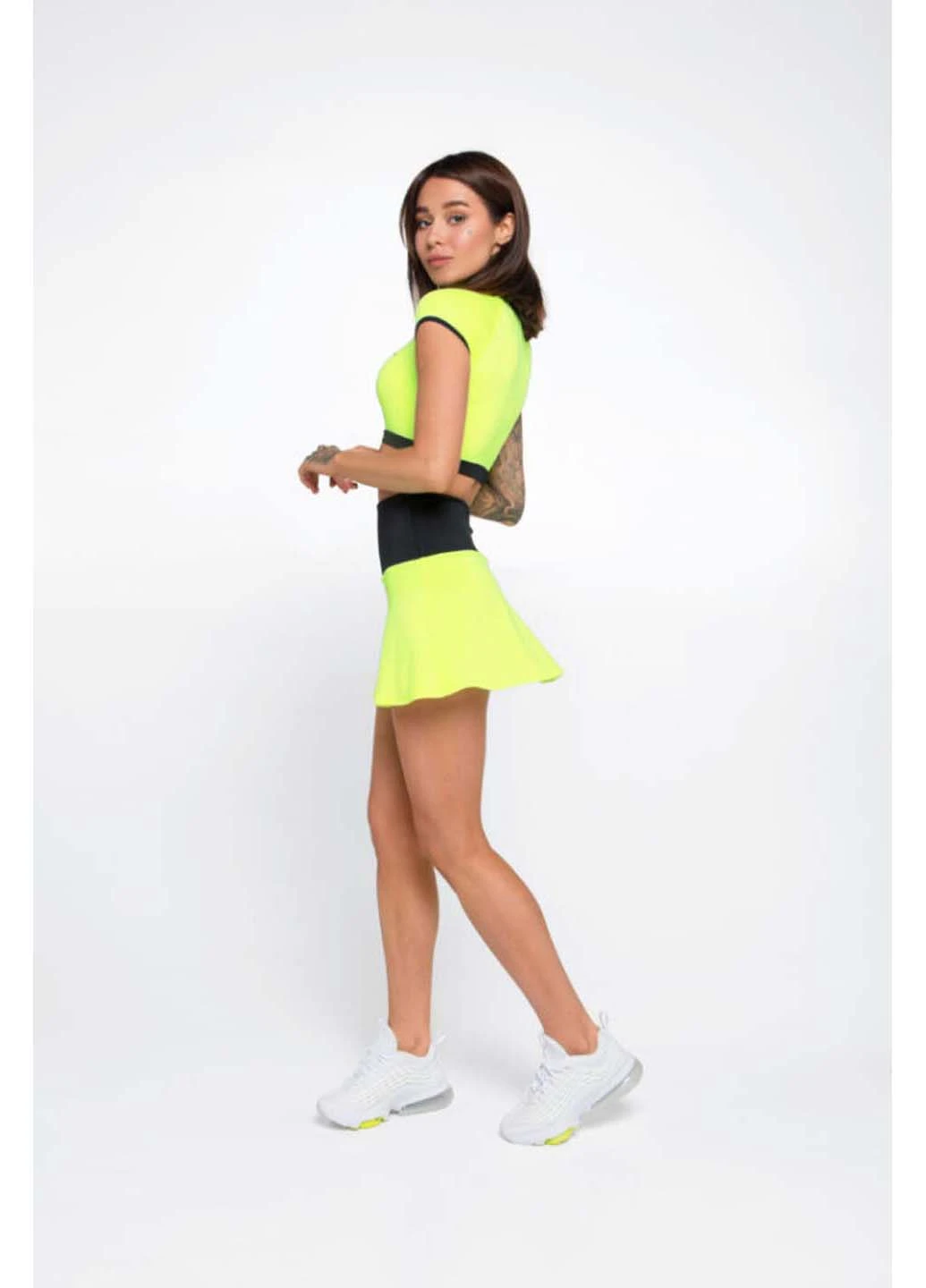 Комплект (юбка-шорты, топ) Designed for fitness New Basic (249976779)