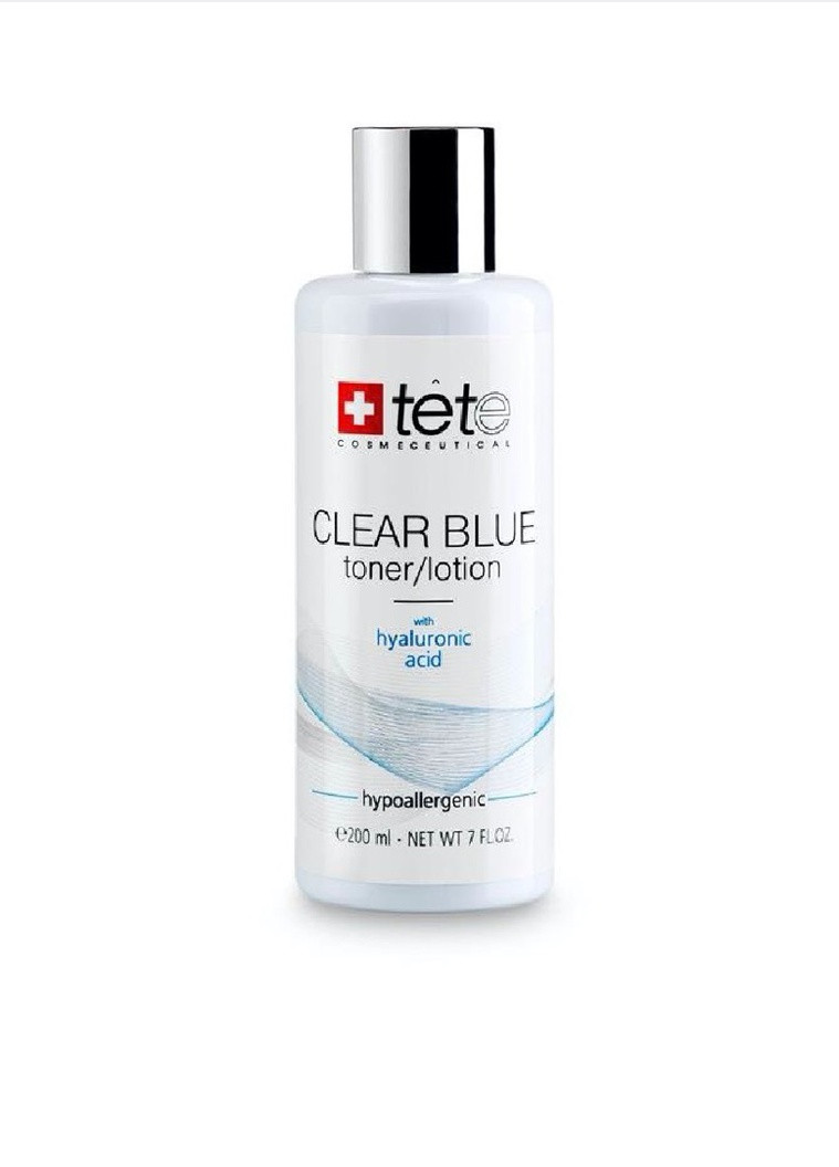 Тоник-лосьон с гиалуроновой кислотой / TETe CLEAR BLUE Toner-Lotion, 200 мл TETe Cosmeceutical (250424599)