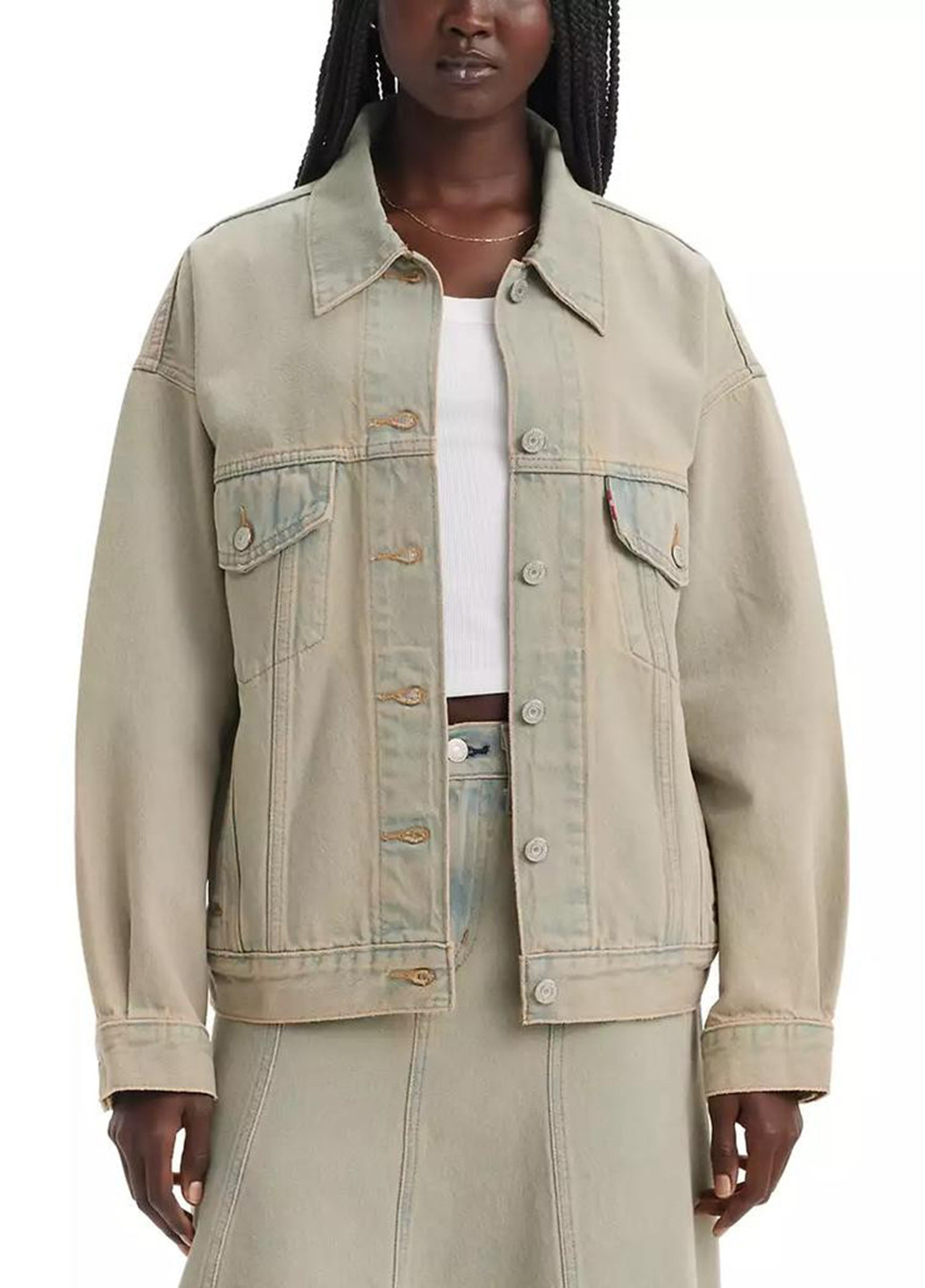 Голубая демисезонная куртка Levi's