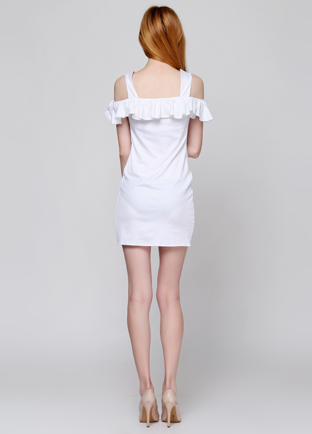 Білий кежуал сукня Podium