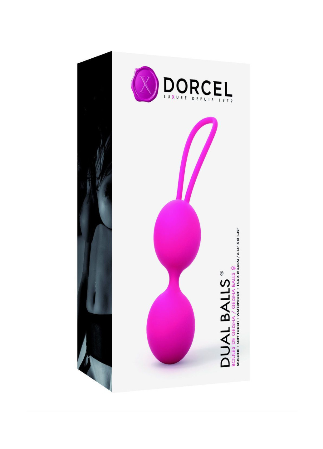 Вагінальні кульки Dual Balls Magenta Dorcel (251277184)