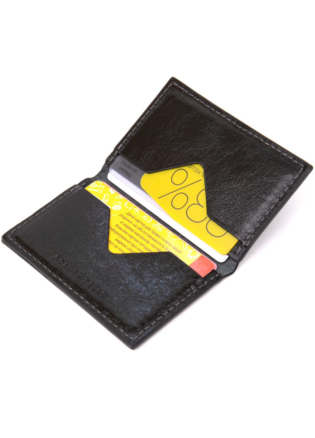 Кожаная визитница 6,5х11х0,5 см Grande Pelle (252414607)