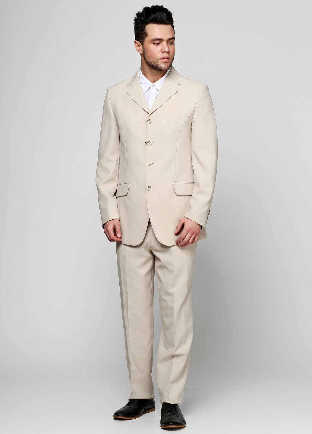 Айвори демисезонный костюм (пиджак, брюки) брючный Bocodo
