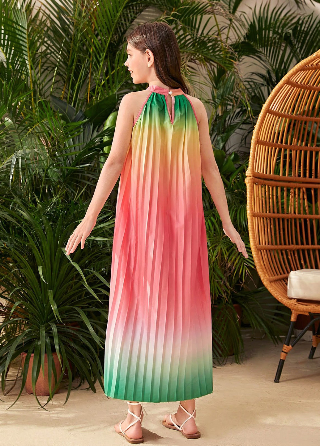 Комбинированное платье SHEIN (329544795)