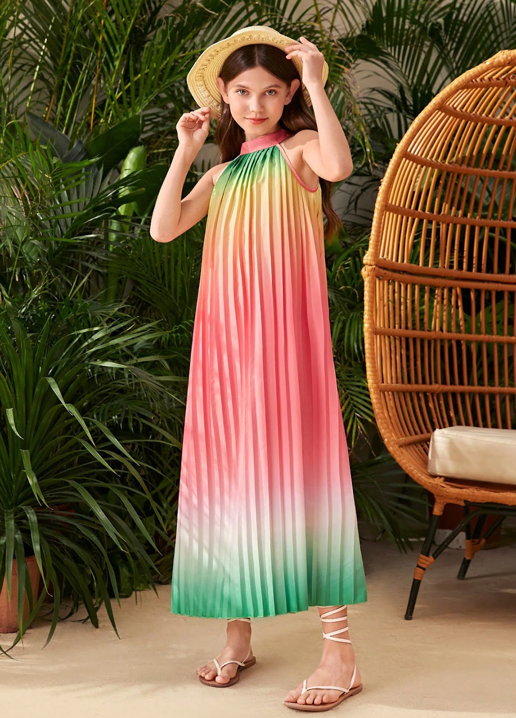 Комбинированное платье SHEIN (329544795)