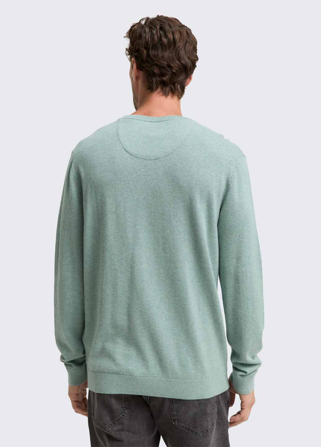 Светло-зеленый демисезонный пуловер пуловер Tom Tailor