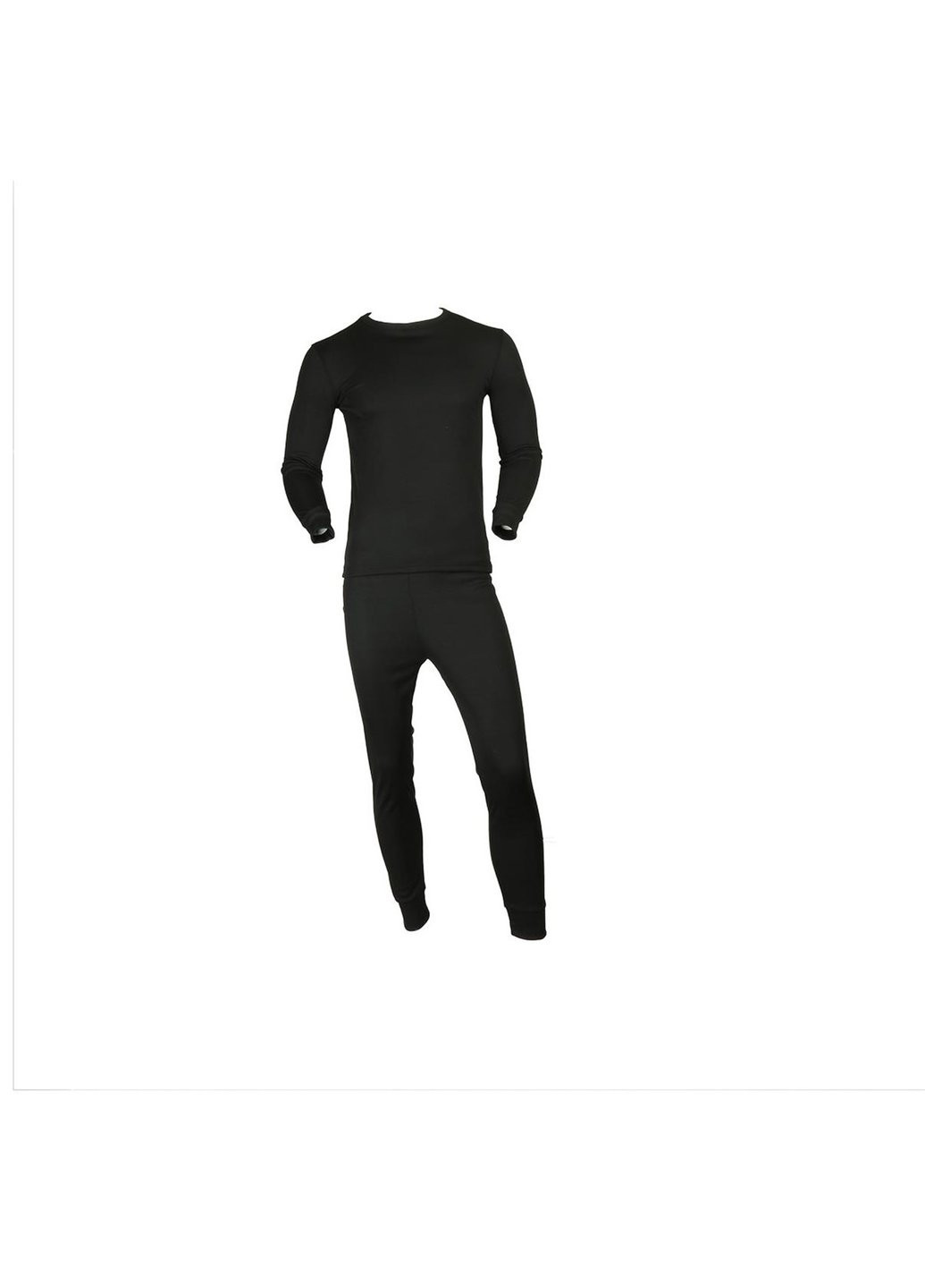 Черный летний термобелье мужское костюм dynamic турция l 8112 черное Thermo