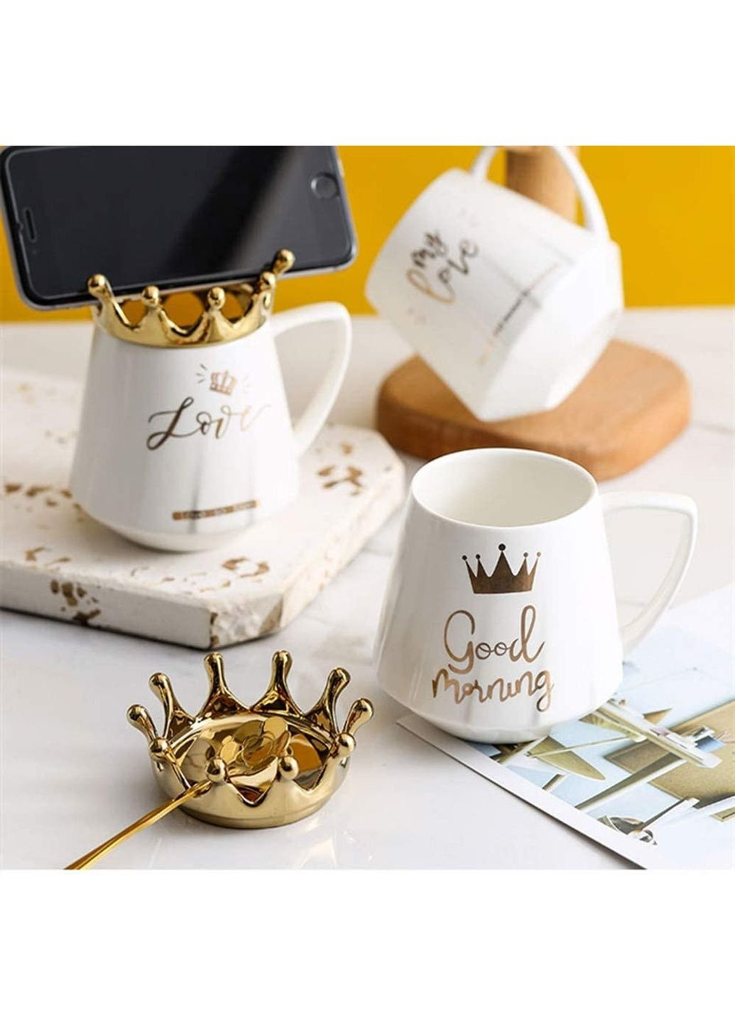 Кружка с крышкой My love 6819 350 мл No Brand (253669246)