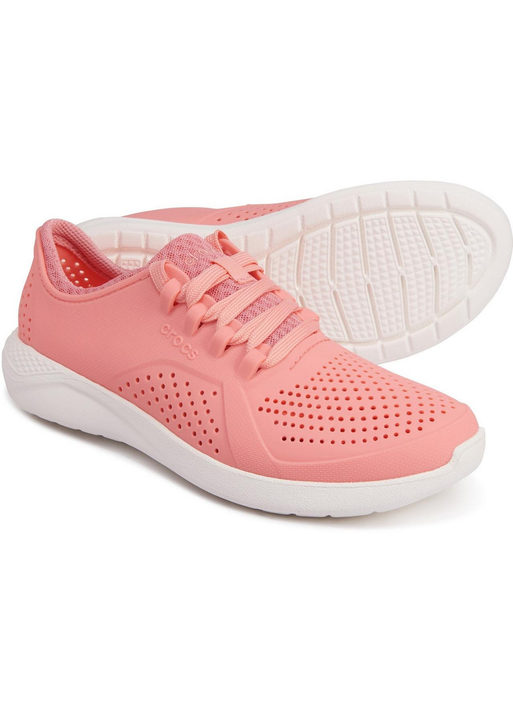 Кросівки крокс Crocs LiteRide персикові демісезони (224056396)