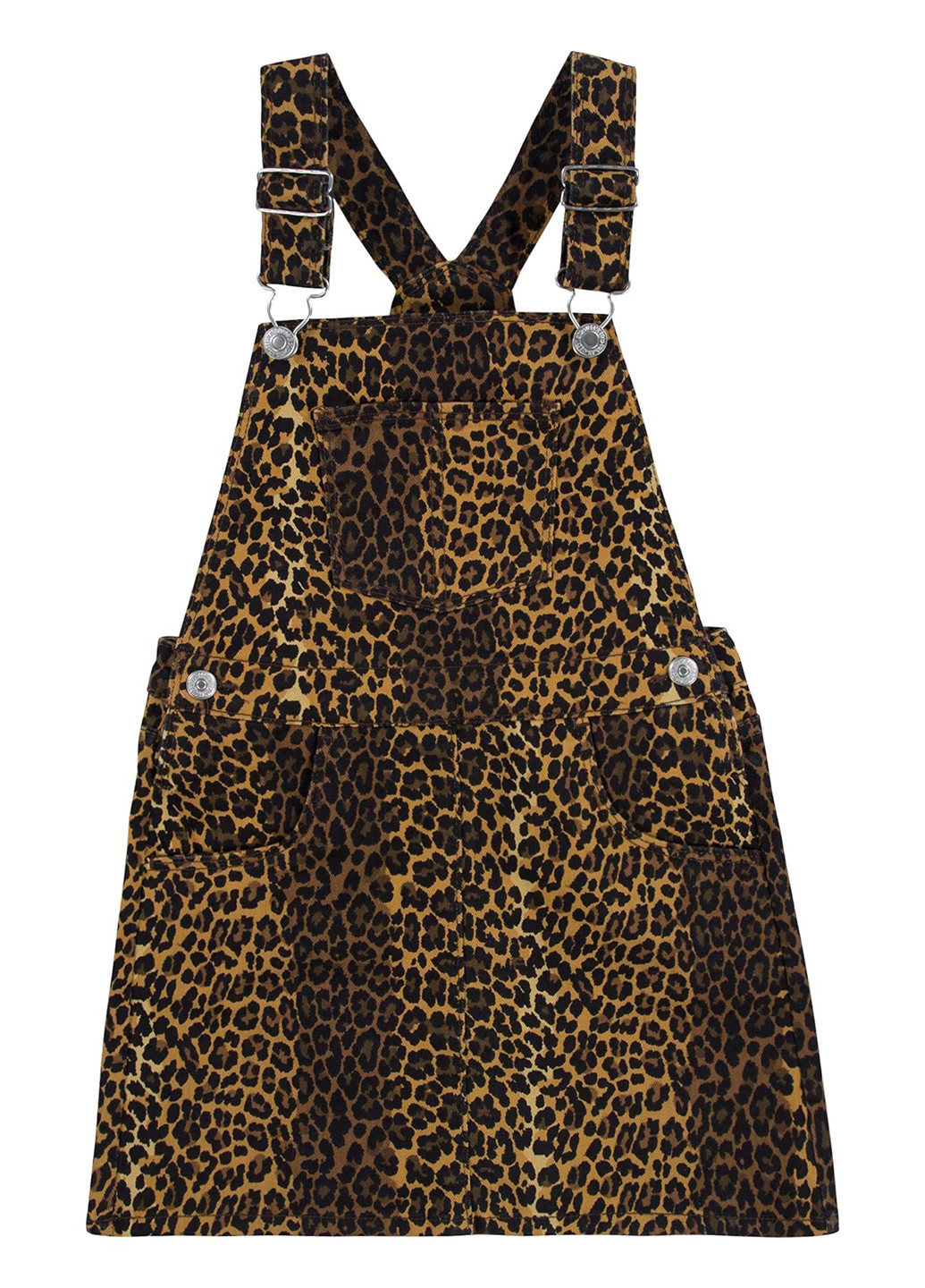 Демисезонный сарафан Levi's леопардовый