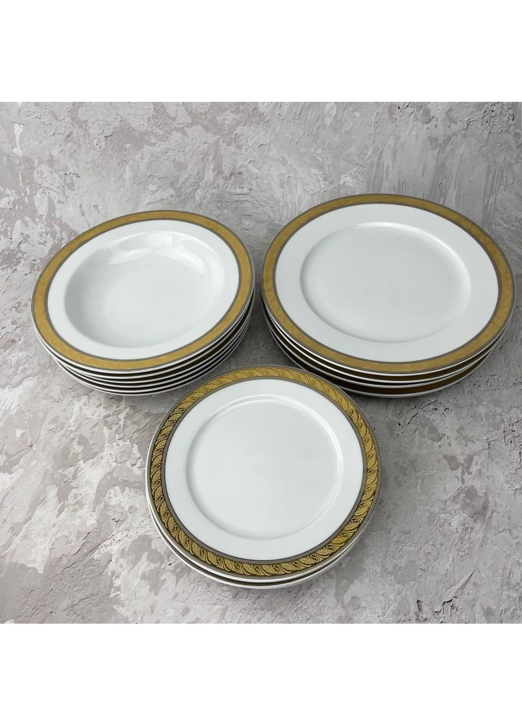 Набір тарілок 8700500-18 18 предметів Thun (253612204)