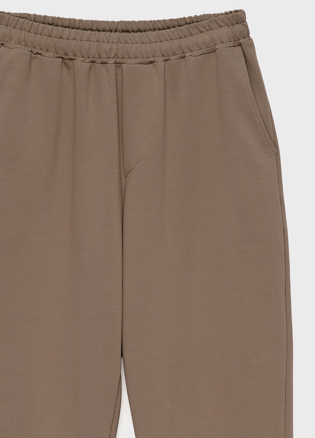 Светло-коричневые спортивные демисезонные зауженные брюки KASTA design