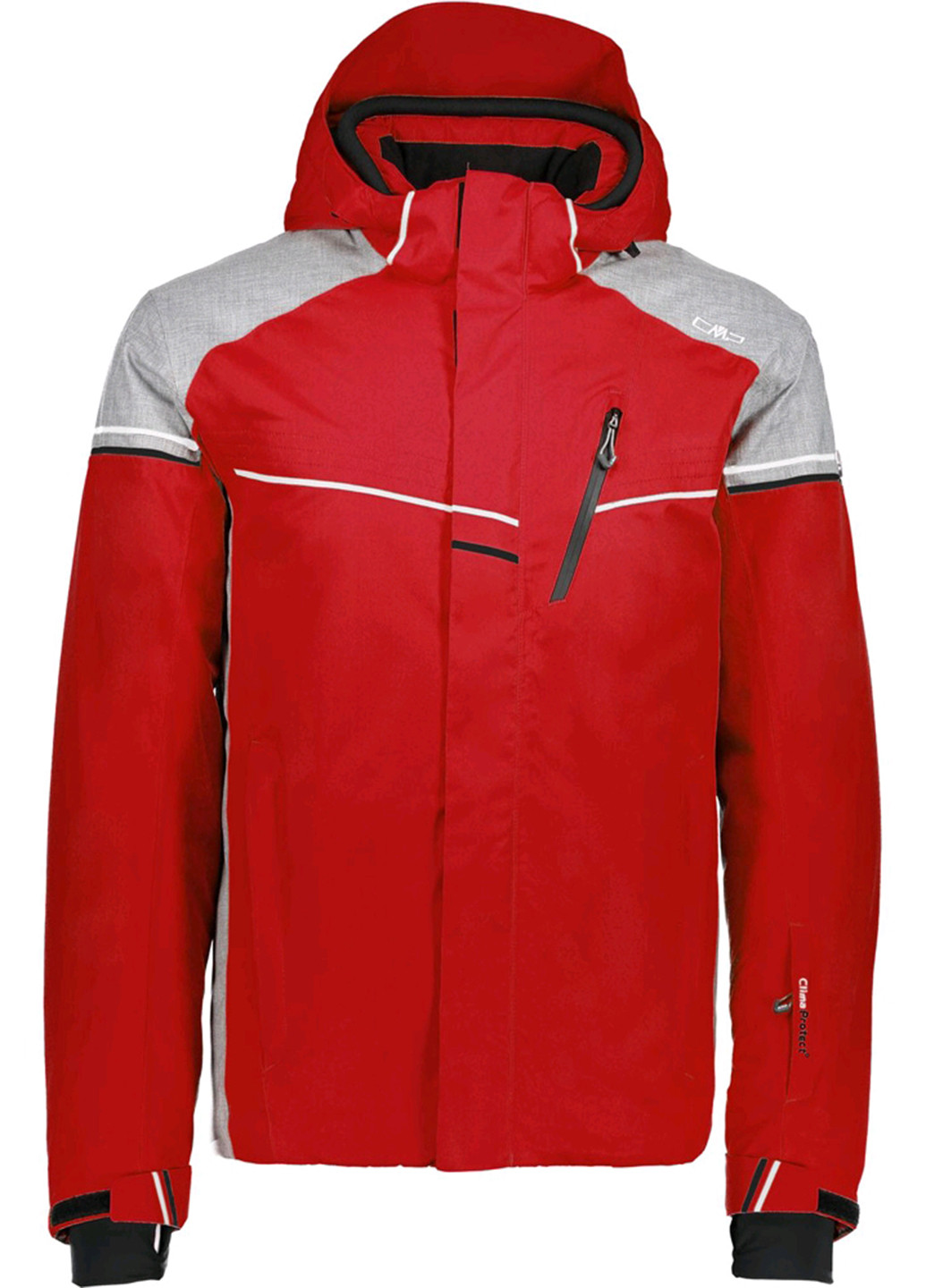 Темно-красная зимняя куртка CMP