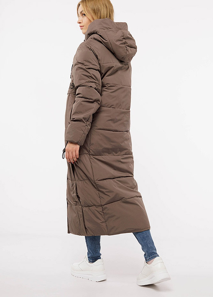 Бежева зимня жіноча куртка No Brand