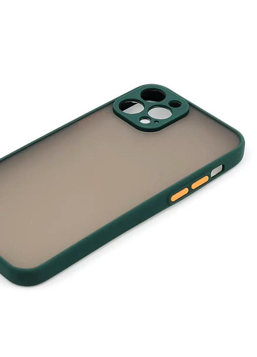 Силиконовый Чехол Накладка Avenger Totu Series Separate Camera Для iPhone 12 Pro Max Dark Green No Brand (254091632)
