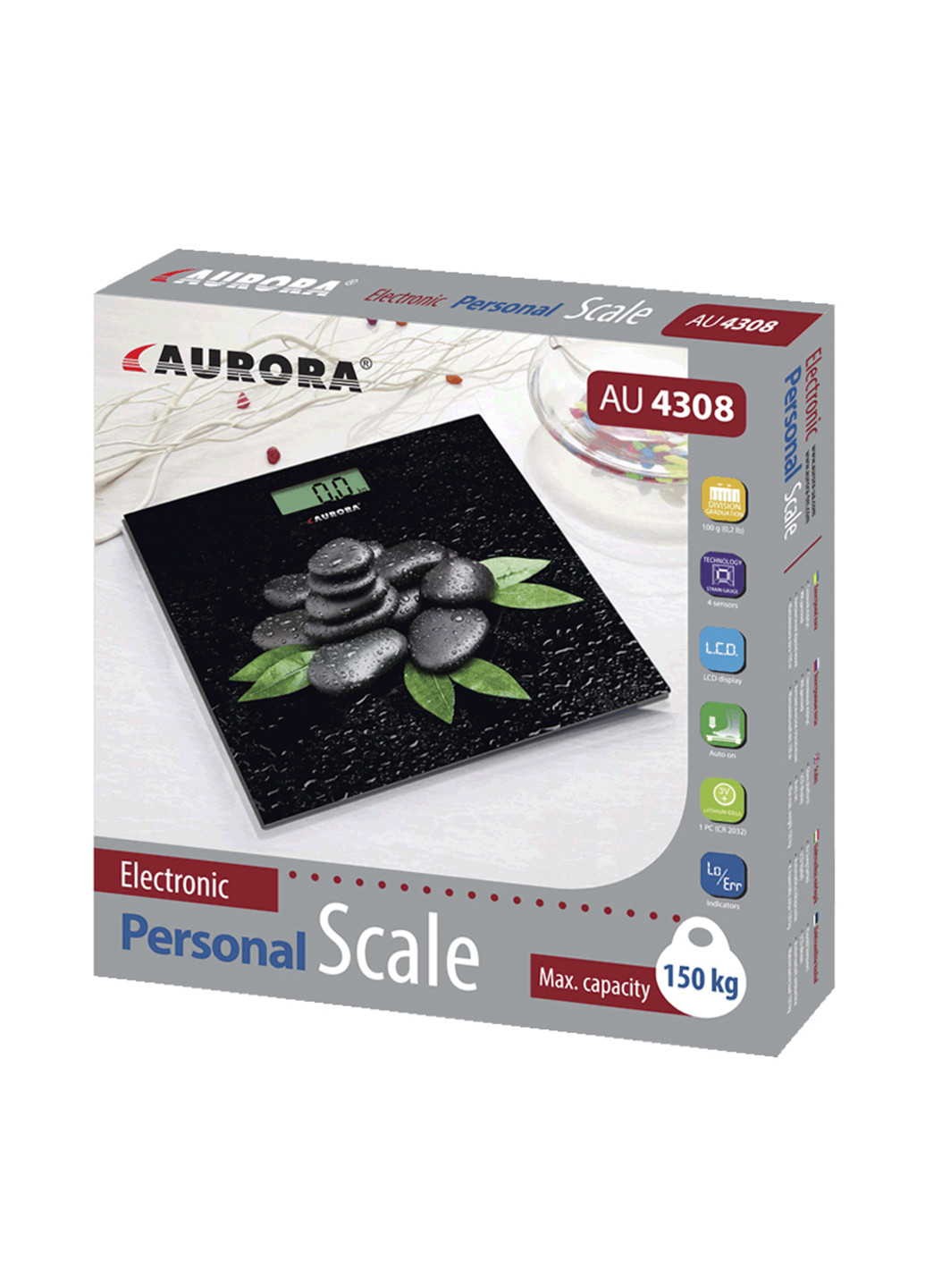 Весы напольные Aurora 4308au (130001740)