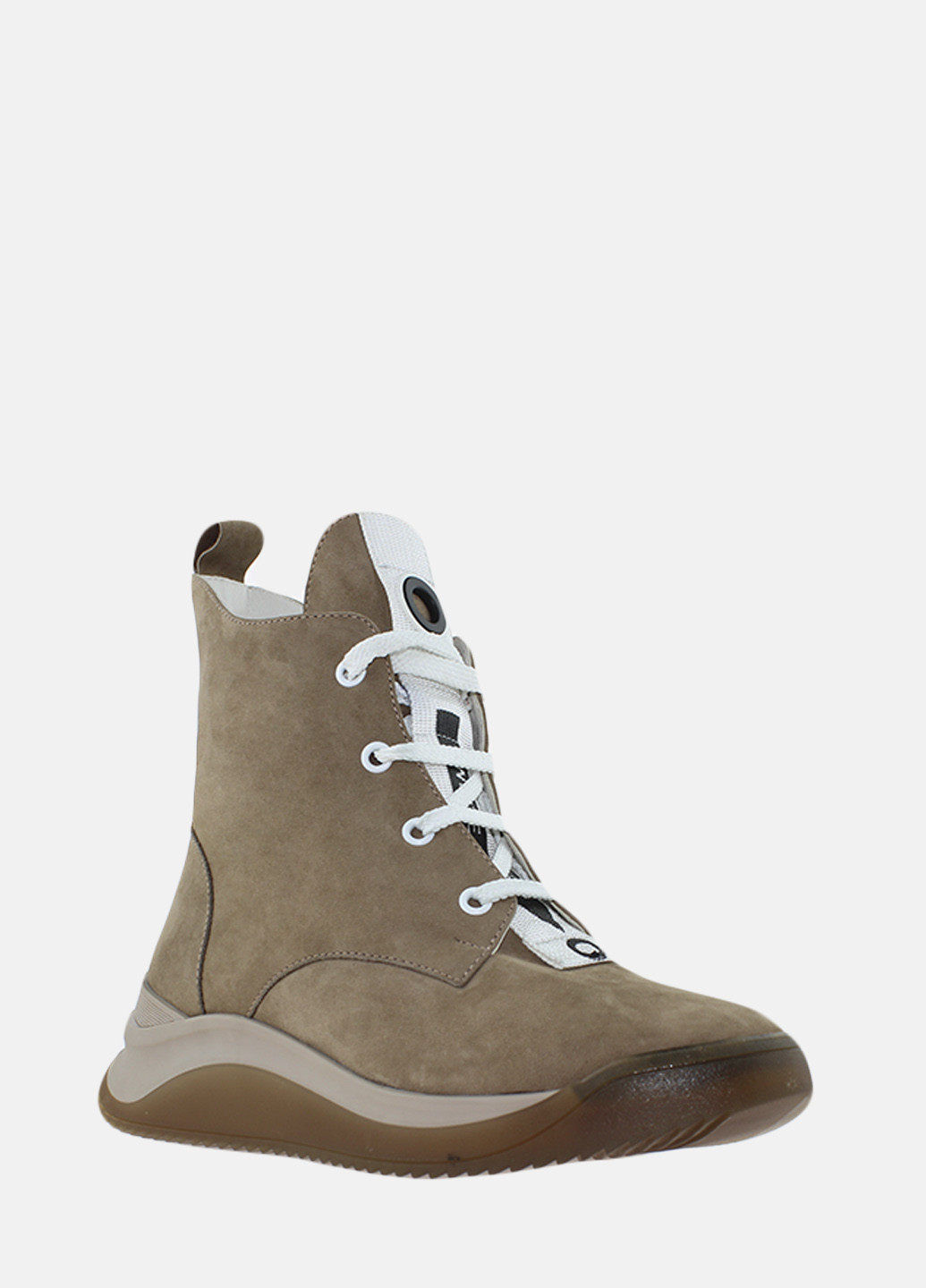 Зимние ботинки raлесли0-261 кофейный Alamo из натурального нубука