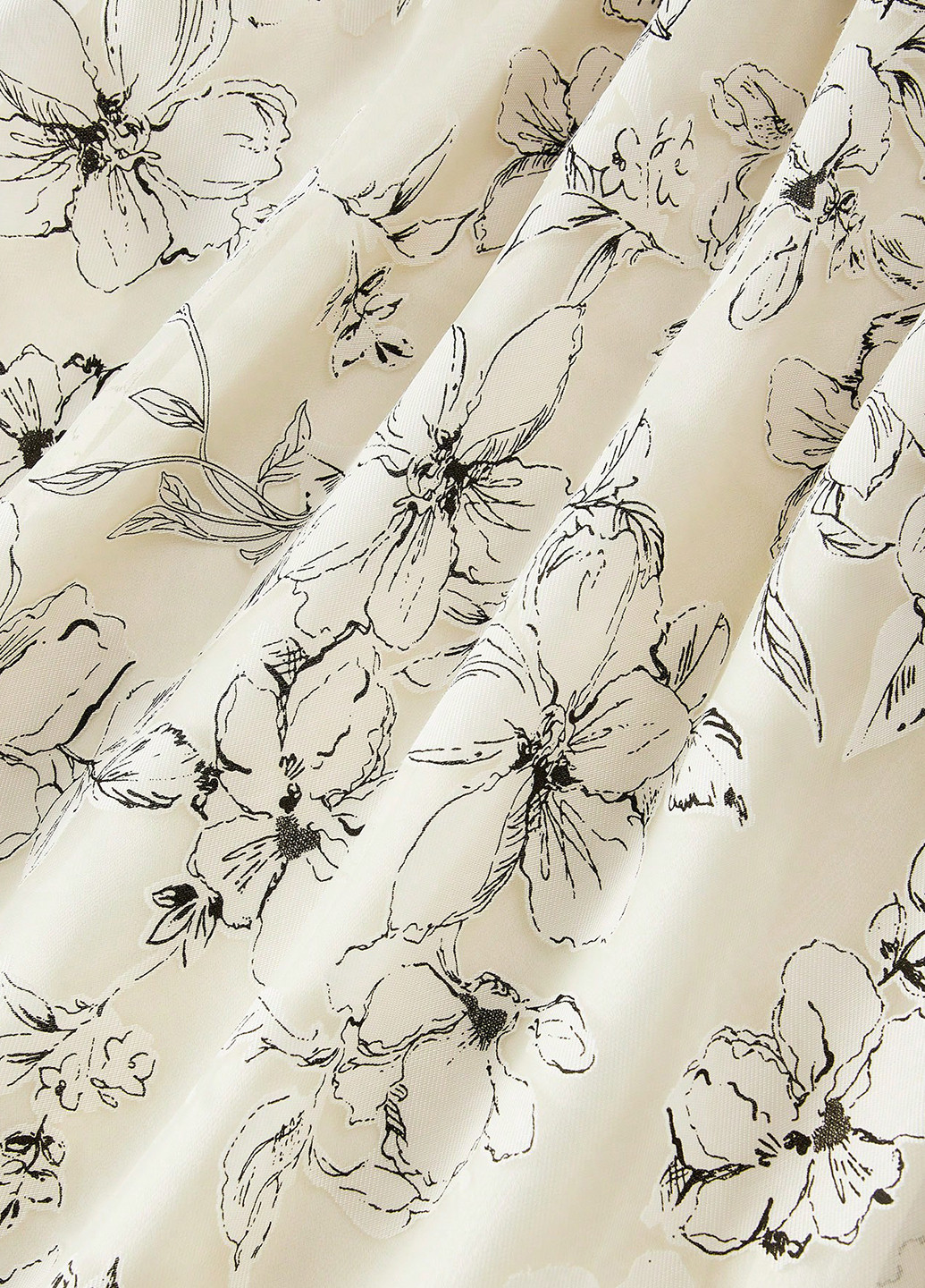 Кремова кежуал сукня силуетна SHEIN з квітковим принтом