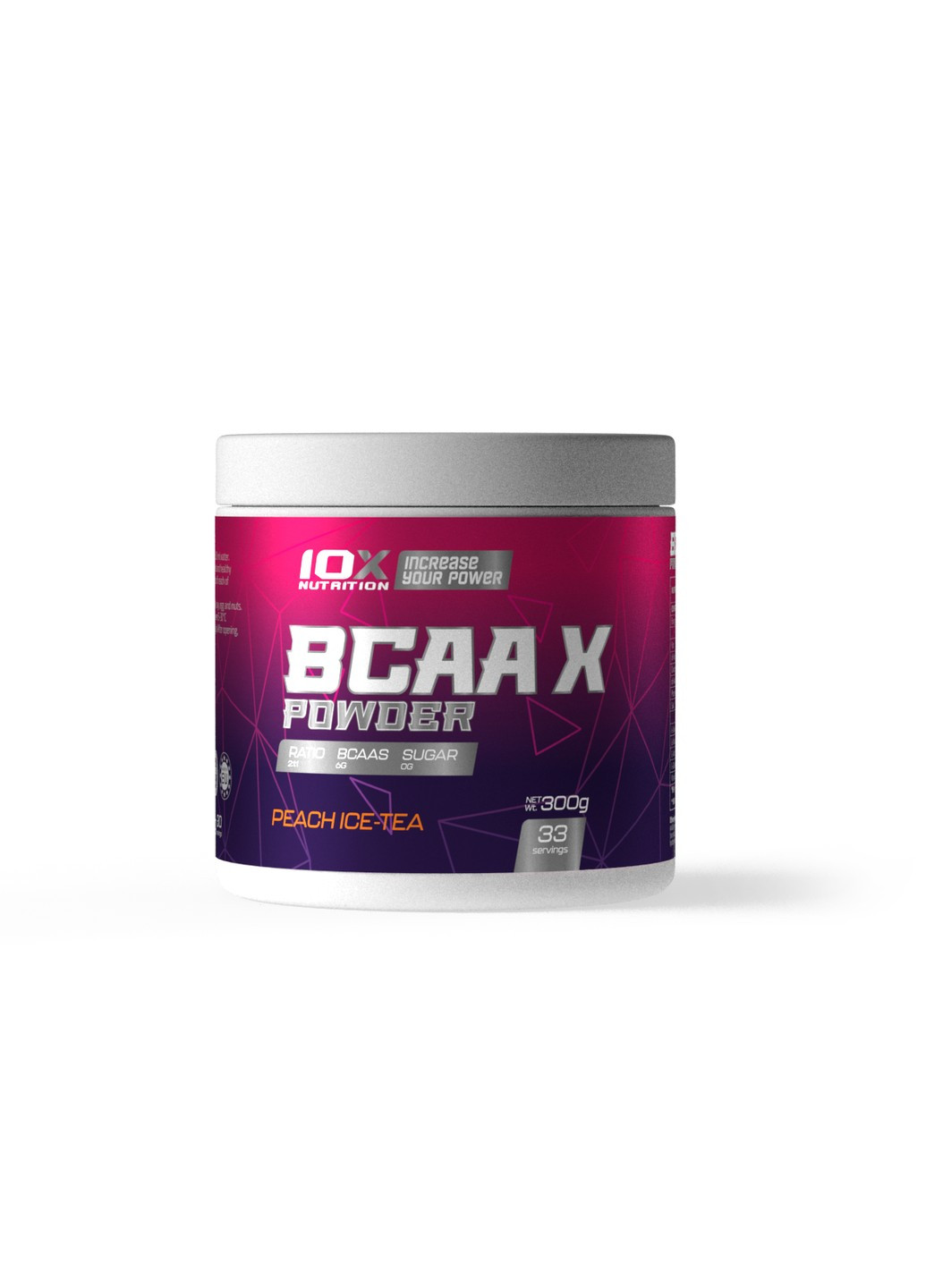 БЦАА BCAA X (300 г) peach ice-tea 10X Nutrition (255363694)