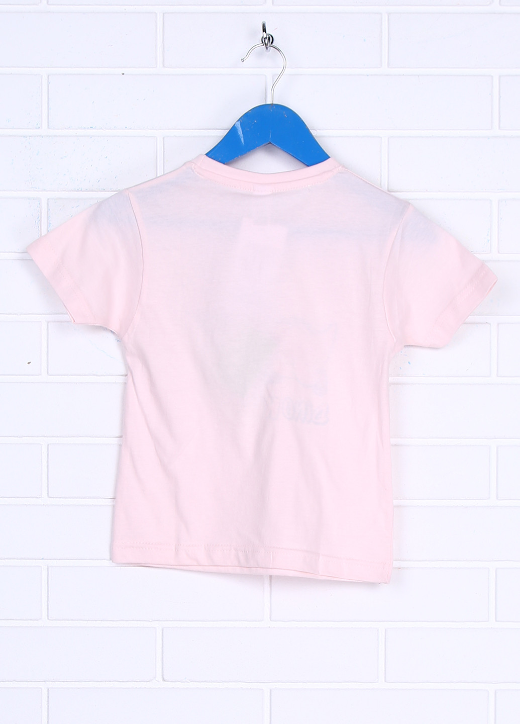 Розовая летняя футболка с коротким рукавом Sol's