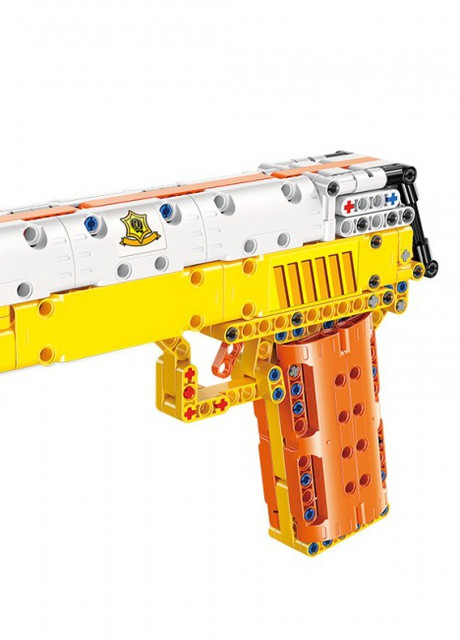 Конструктор 52001 Пистолет Eagle, стреляющий, 222 детали Qman (253827845)