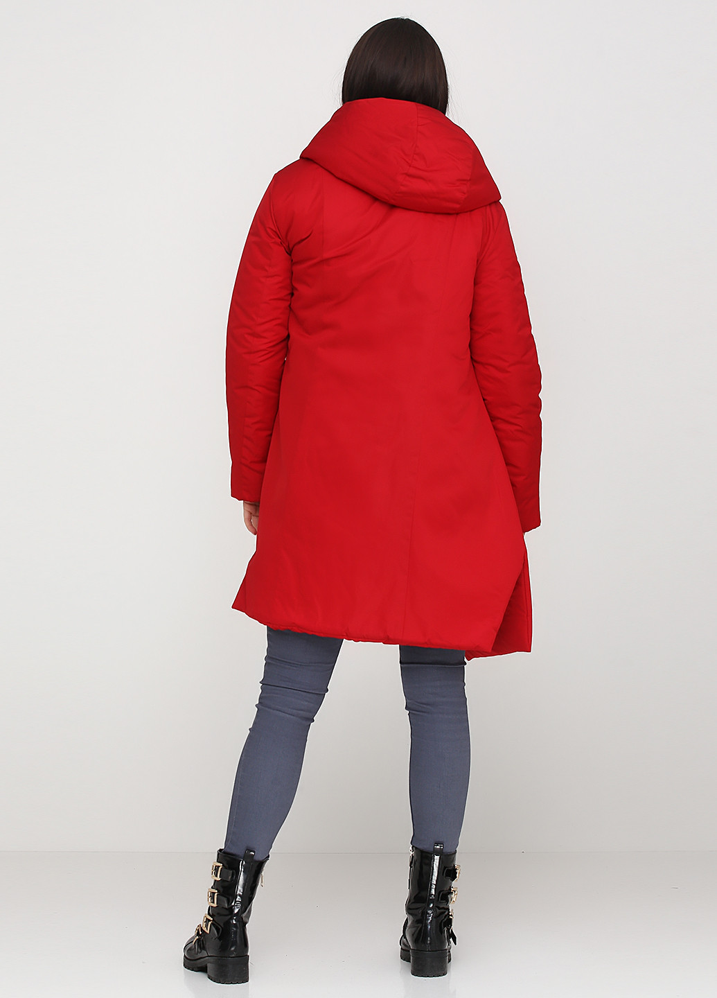 Красная демисезонная куртки No Brand