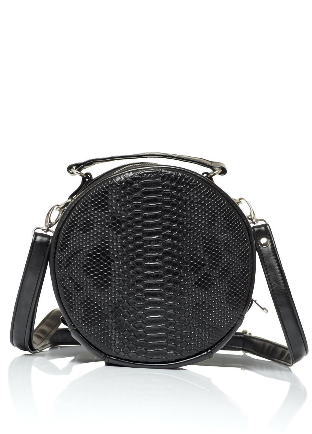 Жіноча кругла сумка 20х20х10 см Sambag (253174572)