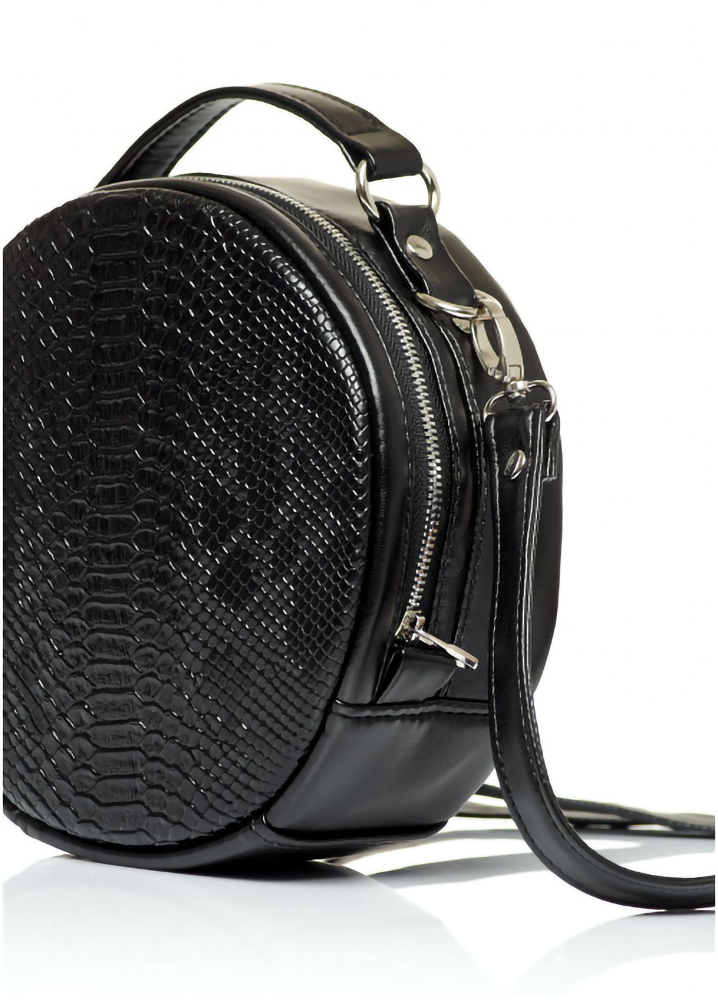 Жіноча кругла сумка 20х20х10 см Sambag (253174572)