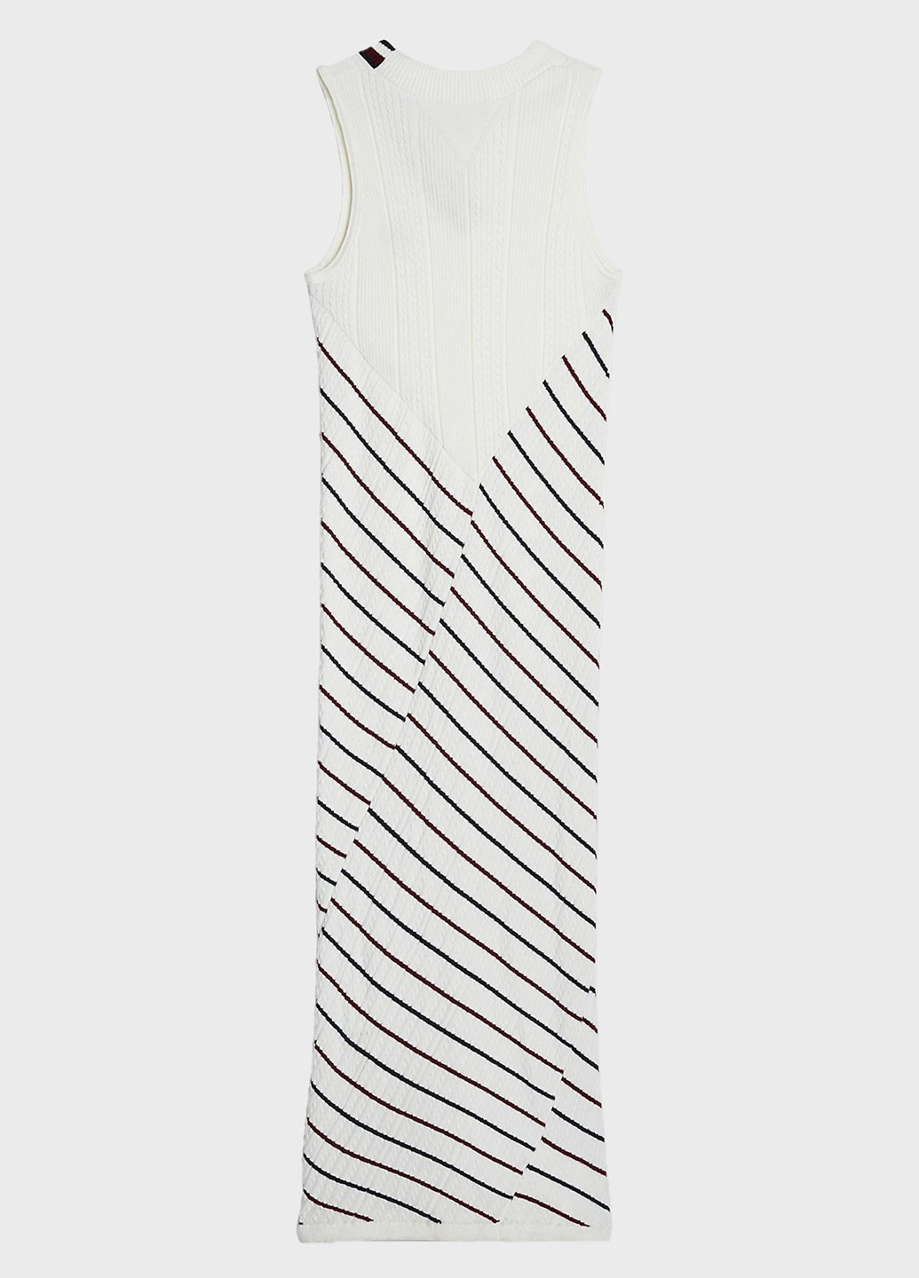 Чорно-білий кежуал сукня Tommy Hilfiger в смужку