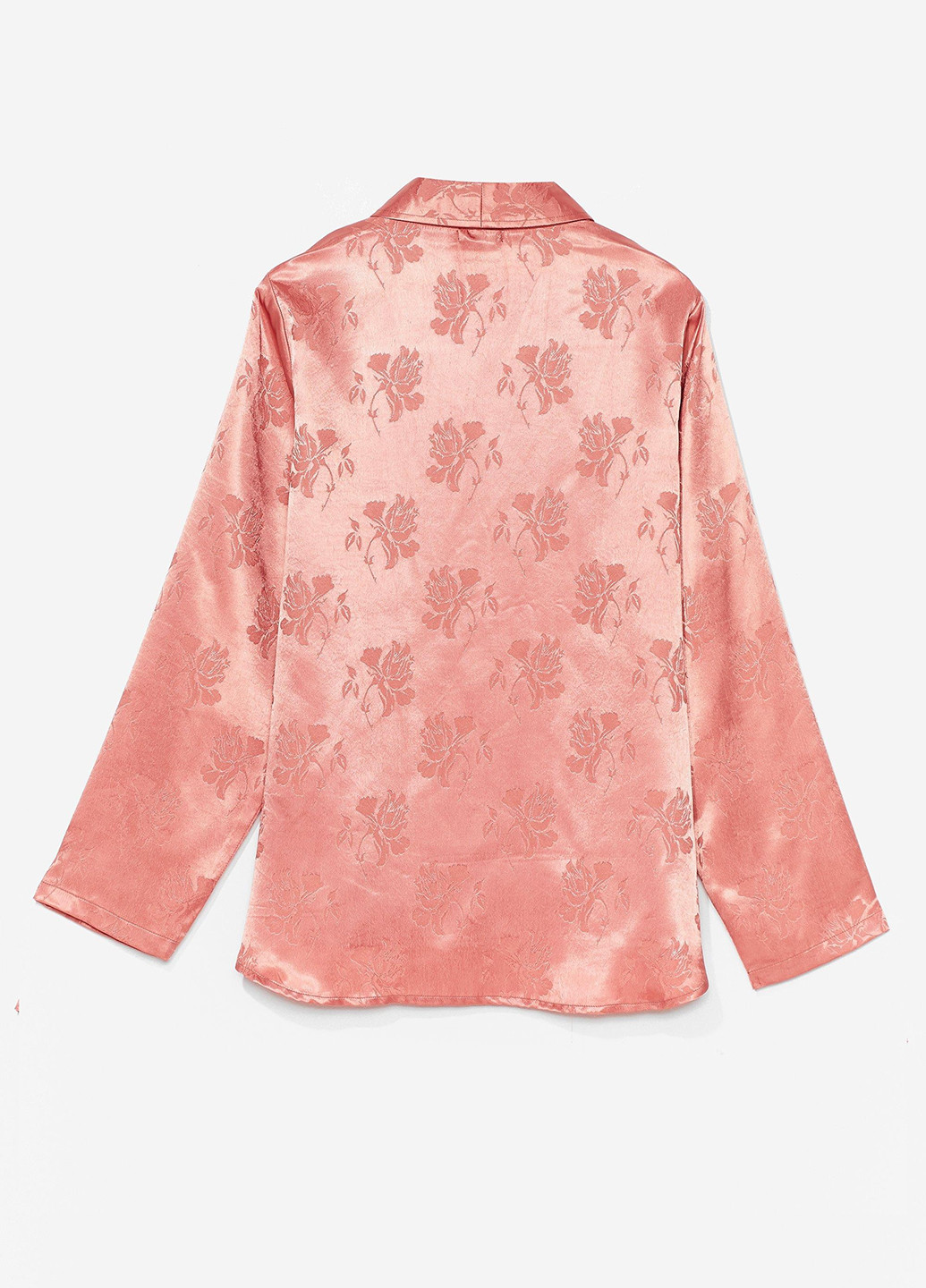 Розовая всесезон пижама (рубашка, брюки) рубашка + брюки Nasty Gal