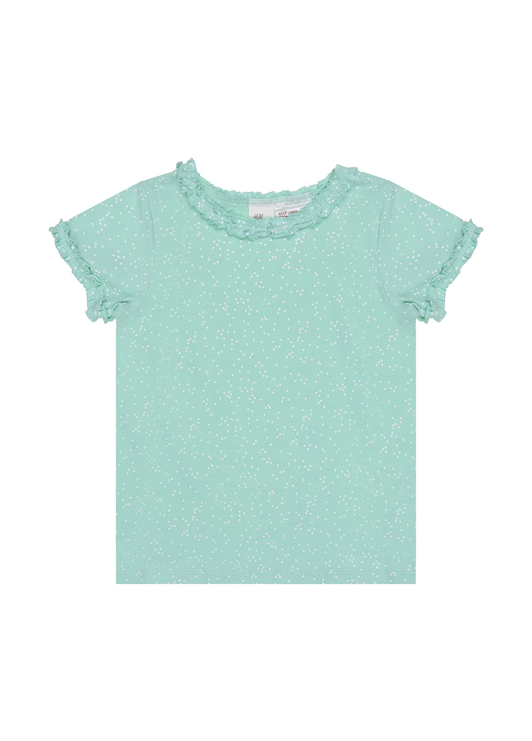 М'ятна літня футболка H&M