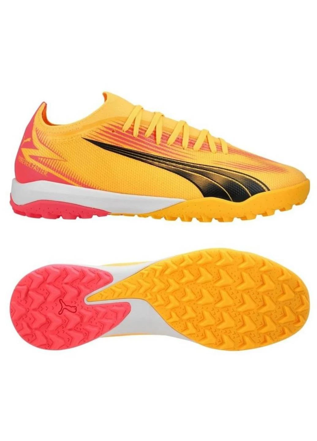 Светло-оранжевые футбольные сороконожки 107757-03 Puma