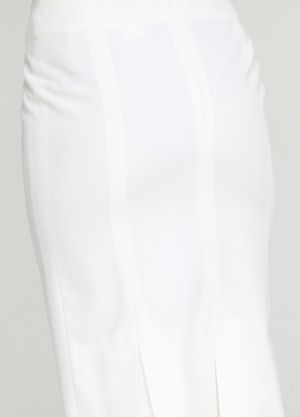 Молочная кэжуал однотонная юбка Stefanie L мини