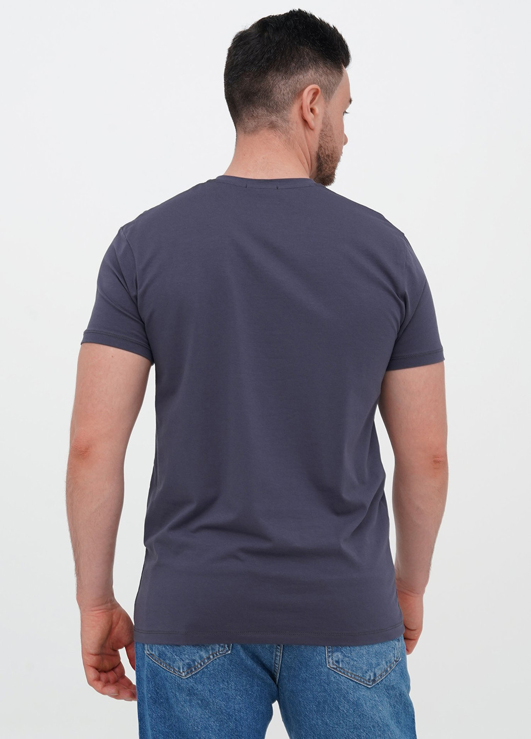 Темно-синя футболка Trend Collection