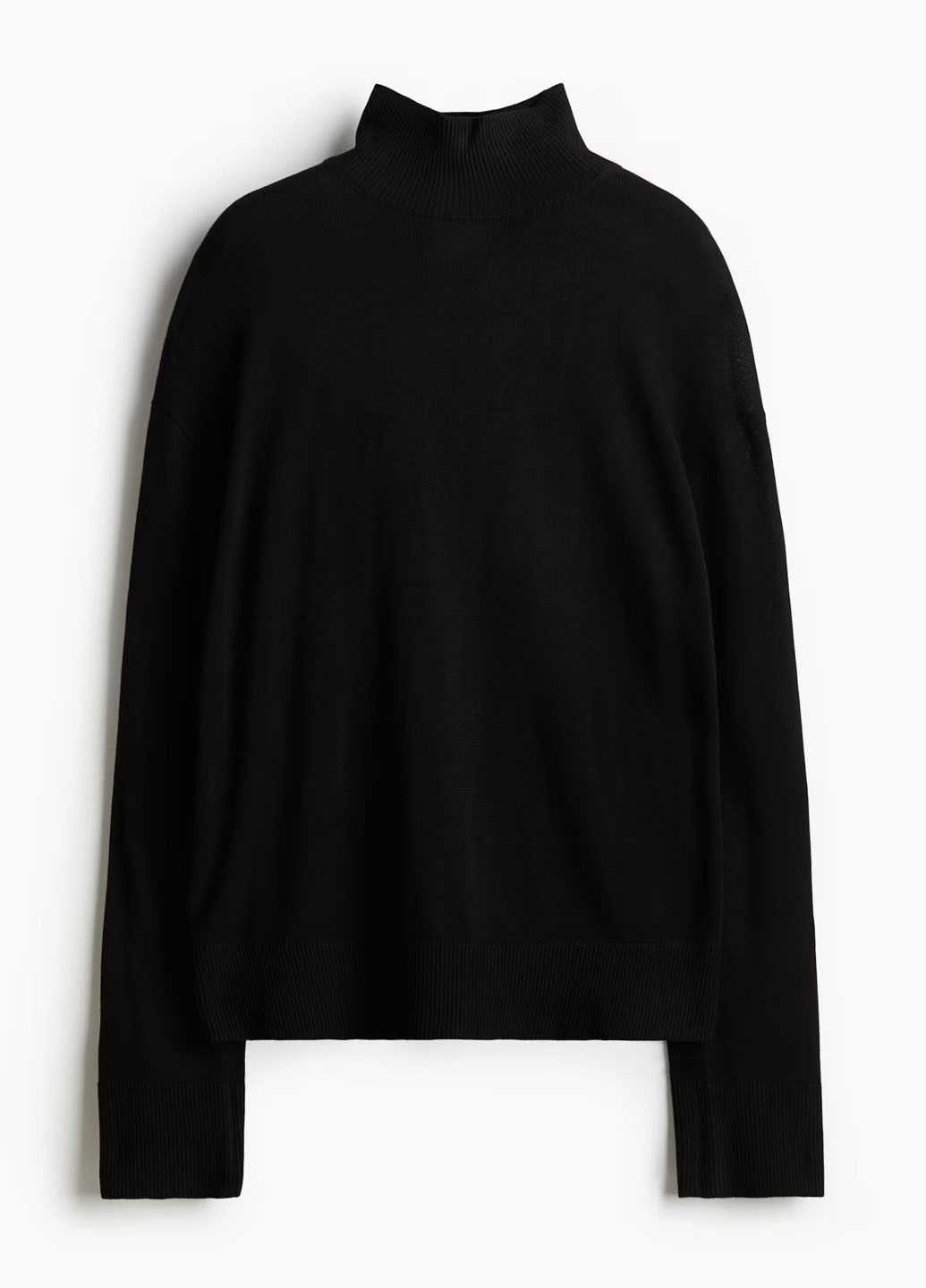 Чорний демісезонний светр H&M