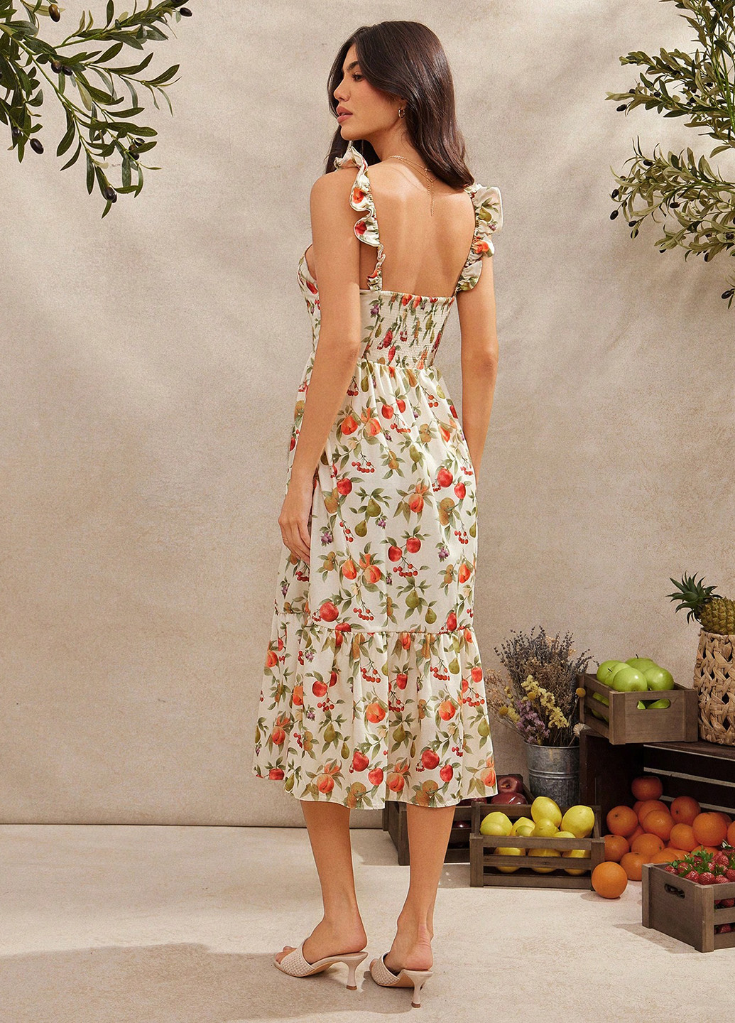 Летний женский платье SHEIN в цветочек