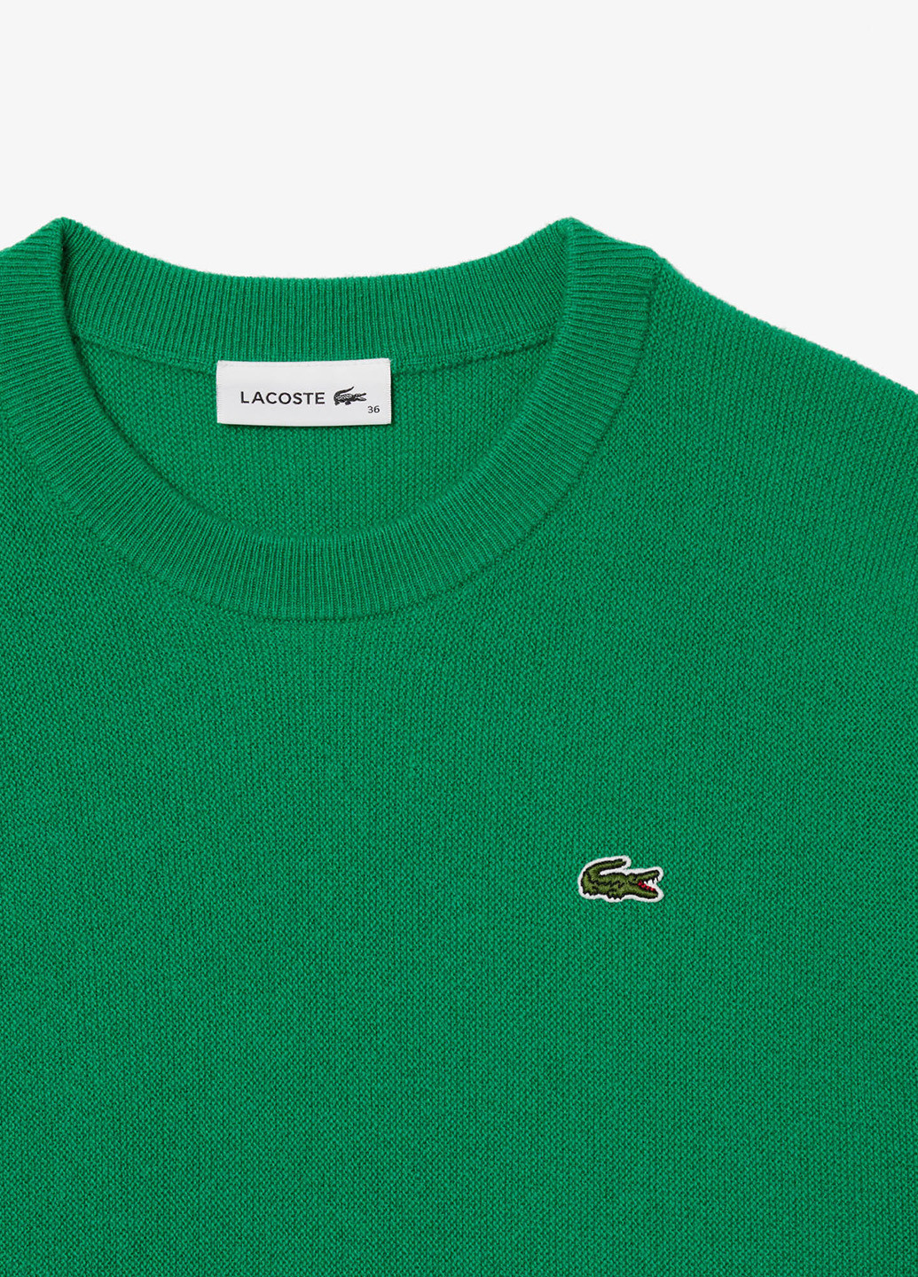 Зеленый демисезонный джемпер джемпер Lacoste