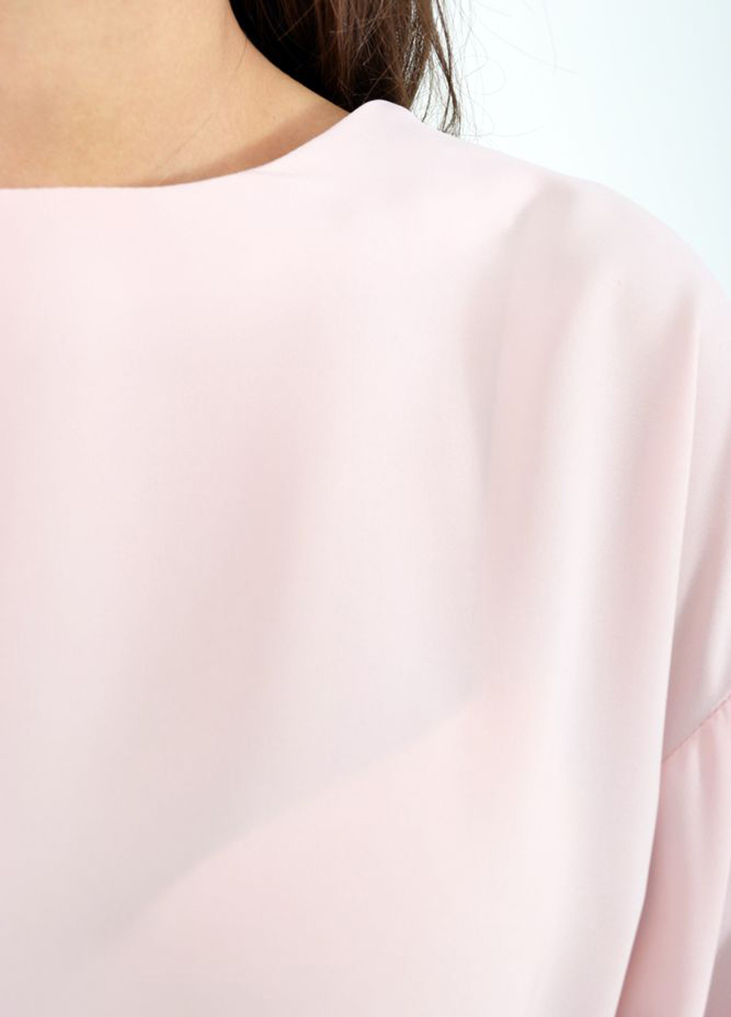 Пудровая демисезонная блуза Kamomile