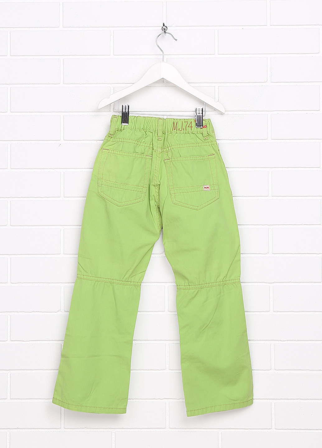 Зеленые кэжуал демисезонные прямые брюки Mason's