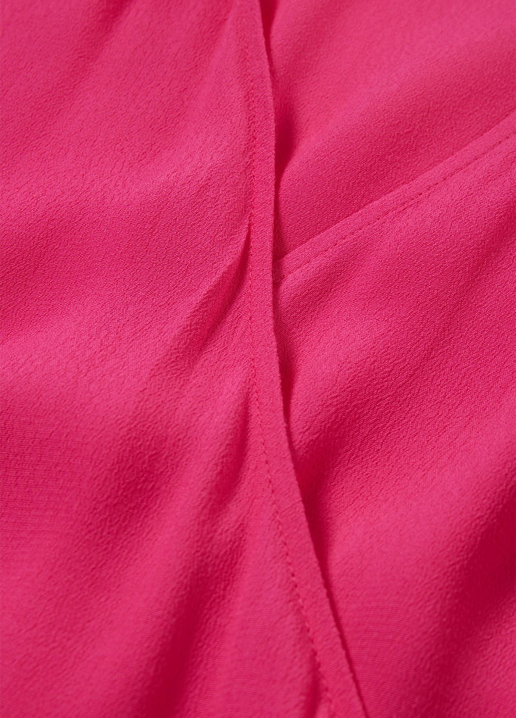 Розовое кэжуал платье на запах C&A однотонное